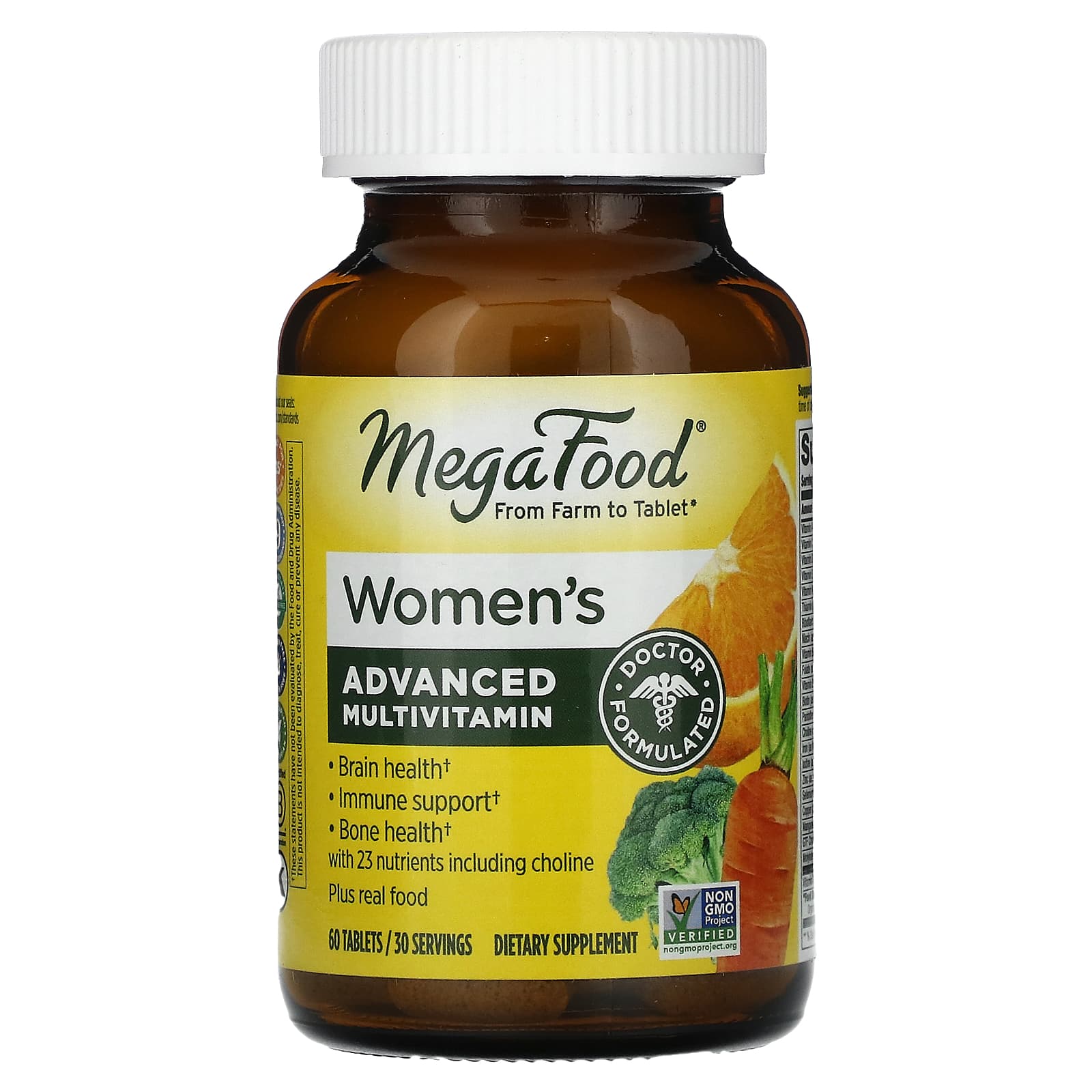 Megafood, Multi For Women, 60 Tablets UPC 051494103234 | HiLife Vitamins